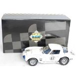 An Exoto Racing Legends No. 18021 1/18 scale model of a 1964 Corvette Grand Sport Chaparral finished