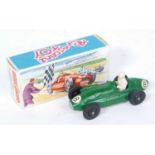 A Crescent Toys No.1287 Connaught 2 litre Grand Prix racing car, comprising green body with racing