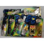40 various carded Star Wars Kenner 1990s release Power of the Force action figures, to include