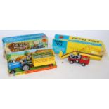 A Corgi Toys boxed gift set diecast group to include a Corgi Toys working conveyor on forward