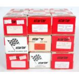 A Starter Kits 1/43 scale classic car and high speed racing kit group, nine examples, all appear