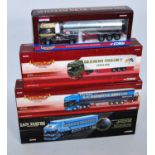 A Corgi Hauliers of Renown and Sights & Sounds 1/50 scale road transport diecast group, four