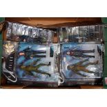 Six various carded McFarlane Toys X-Files series 1 carded figures and accessories, to include