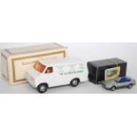 A Matchbox limited edition release Dodge Chevy van comprising white body with red interior, and KH