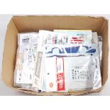 A large quantity of various carded, bagged and loose 1/43 scale and larger, kit transfers,