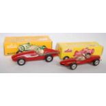 A Solido boxed F1 race car diecast group to include a No. 102 Maserati 250 comprising red body