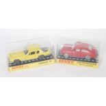 A Dinky Toys plastic cased diecast group, to include a No.163 Volkswagen 1600TL Fastback, comprising