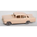 A Matchbox Regular Wheels No. 22B Vauxhall Cresta comprising of pale pink body with rear silver trim