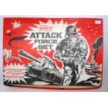 An Airfix Attack Force boxed 00 scale battle scene gift set containing a quantity of various