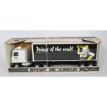 A Nylint No.911-Z large scale steel model of a GMC 18-wheeler tractor unit and trailer, comprising