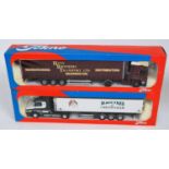 A Tekno 1/50 scale British Transport road haulage diecast group to include a Scania T-cab,