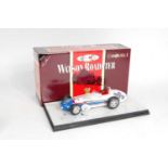 A Carousel 1 1/18 scale Watson Roadster Indy 500 diecast group, two examples to include No. 4403,