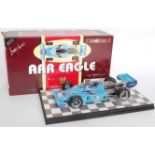 A Carousel 1 model No. 4701 1/18 scale model of a 1975 Indy 500 winner AAR Eagle, finished in