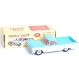 A Dinky Toys No. 449 Chevrolet El Camino pick-up truck comprising of turquoise and white body with