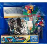 A collection of boxed and loose Lego and Playmobil to include a Lego No. 6781 Police Space Patrol