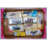 Nine various boxed Corgi Classics and Heavy Haulage 1/50 scale commercial vehicles to include a