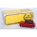 SRC Models Mini Cooper 'S', factory built white metal model (M) in original box