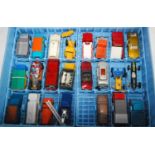 A Matchbox Series No. 41 Collectors' Case and contents to include various loose Matchbox 1/75