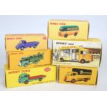 Six various boxed Dinky Toy Atlas edition diecasts to include a Dinky Toys No. 412 Austin Wagon, a