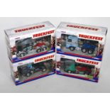 A Corgi Truckfest 1.50 scale road haulage diecast group, four examples, all in original window boxes