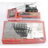 A collection of Mamod steam railway items and accessories, to include a part-complete RS1 gift set