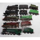 Six mixed makers 00 gauge locomotives, mixed types and mixed livery items (F-G)