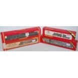 Four Hornby locos and tender, all BR livery, Princess Elizabeth, Britannia, Ivatt class 2 and Battle