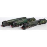 Three further Duchess conversions/repaints all 3-rail and BR green 'City of Glasgow', 'Duchess of