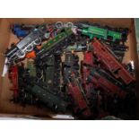 Small tray containing 20 tank locos, mixed types, makes and liveries, various companies, some