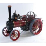 An exhibition quality 1½" scale Allchin agricultural traction engine, as built to WJ Hughes