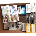 Boxed American H0 items, Bachman 10x track packs (G) Bo-Bo diesel locomotive (G-BF), Gandy Dancer (