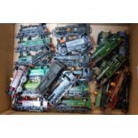 Box containing 24 various 0-6-0 and 0-4-0 tank locos mix of company and industrial liveries, many