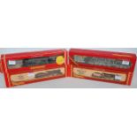 Four Hornby steam locos: R154 'Sir Dinadan', R817 Schools 'Eton', R533 Schools 'St Lawrence', and