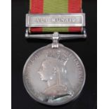 An Afghanistan medal