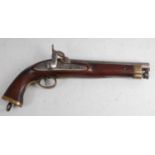 A Victorian percussion pistol