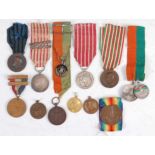 A collection of mainly Continental medals to include