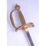 A George V court dress sword,