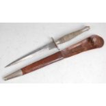 A Fairbairn-Sykes 1st Pattern Commando fighting knife,