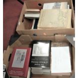 Two boxes of books relating to Suffolk, to include Munro-Cautley's Suffolk Churches, two volumes