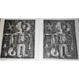 Peter Reid - assorted lithographs from his Moonwalker series, each pencil signed and dated to the