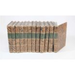 Schiler's Works (German text), 1847, in twelve full leather volumes (12)