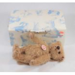 A boxed modern Steiff bear 'Marmaduke', limited edition of 1500, in beige mohair, EAN663871, with