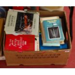 A box of assorted books of firearms, antique arms, and armour interest