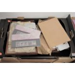 A large collection of assorted loose stamps, Royal Mail presentation packs, first day covers etc