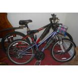 Two Apollo child's mountain bikes