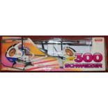 A Schweizer 300 radio controlled helicopter, boxed