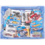 30+ various carded Mattel Hot Wheels miniature diecasts, all housed on original backing cards to