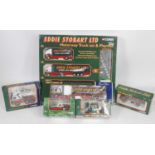 A collection of various boxed Corgi Eddie Stobart Release diecast vehicles and accessories to