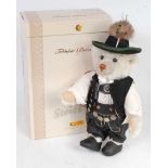 A Steiff Wedding Party series Bride's Father teddy bear, white tag to ear, numbered 038082 limited