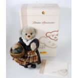 A Steiff Wedding Party Bride's Mother bear, white tag to ear numbered 038075, limited edition with